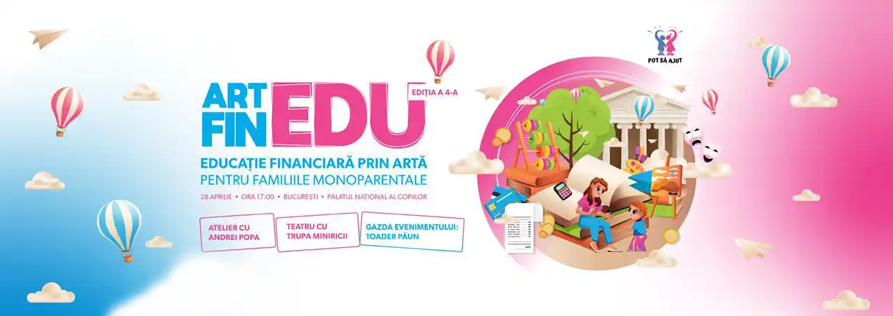 ArtFinEdu transformă educația financiară &icirc;ntr-o experință interactivă pentru familiile monoparentale