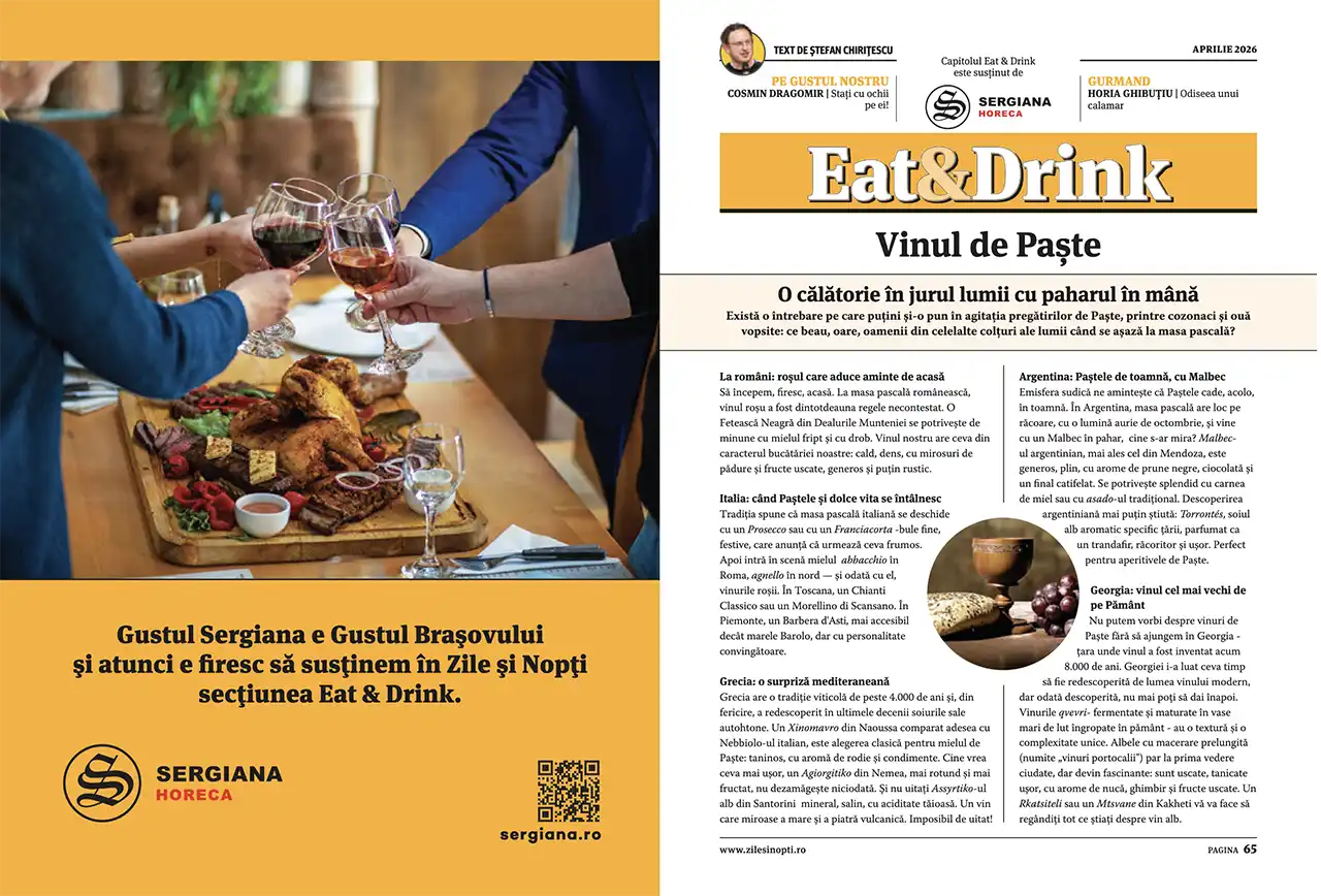 A apărut revista Zile și Nopți, ediția de aprilie, tipărită în două variante de copertă