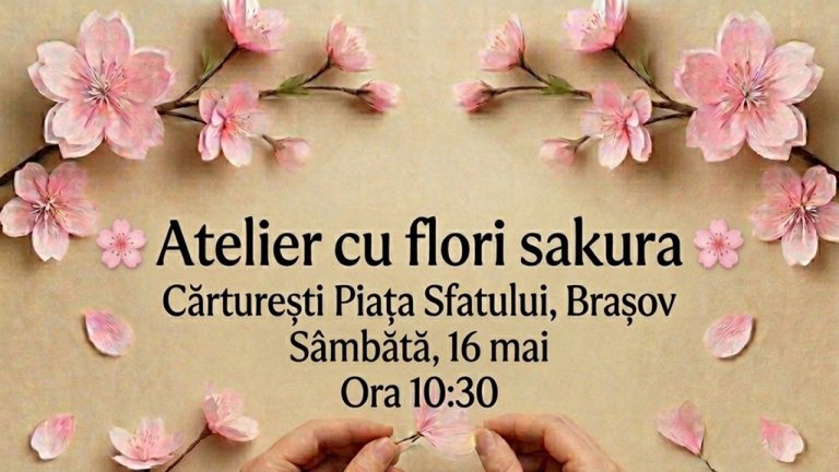 Atelier cu flori sakura