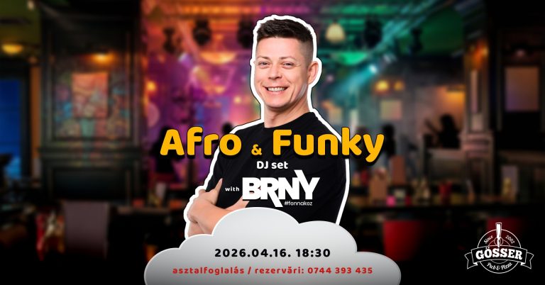 Afro & Funky DJ Set w/ BRNY
