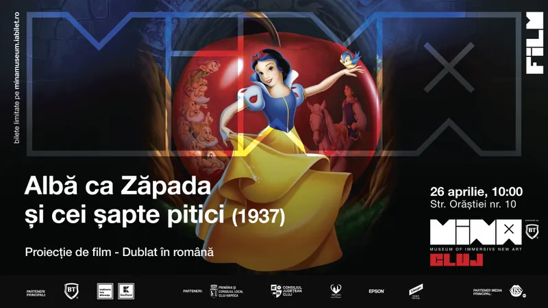 Albă ca Zăpada și cei șapte pitici (1937) – Dublat în română