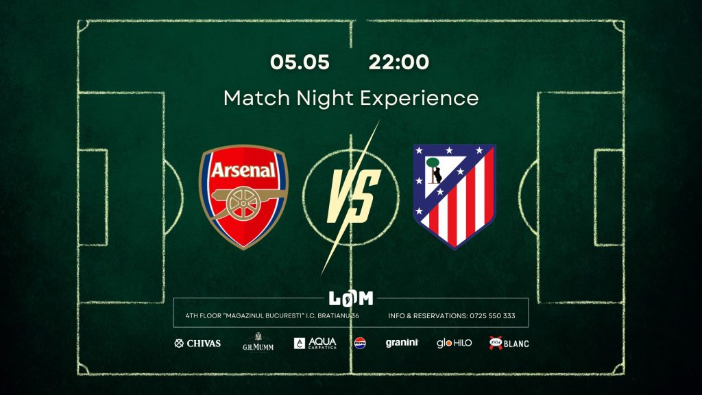 Arsenal vs Atletico Madrid | Game Night Experience @ naive
