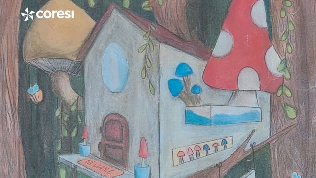 Atelier creativ de desenat căsuțe în copaci