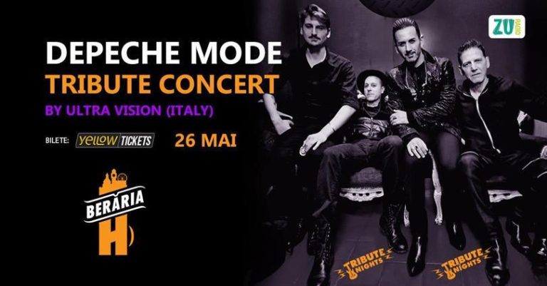 Depeche Mode Tribute Concert by Ultra Vision (Italia) @ @Berăria H