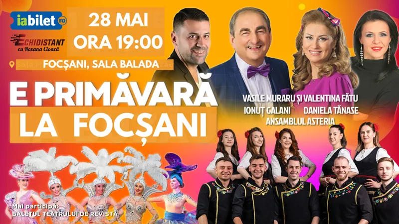 E Primăvară la Focșani