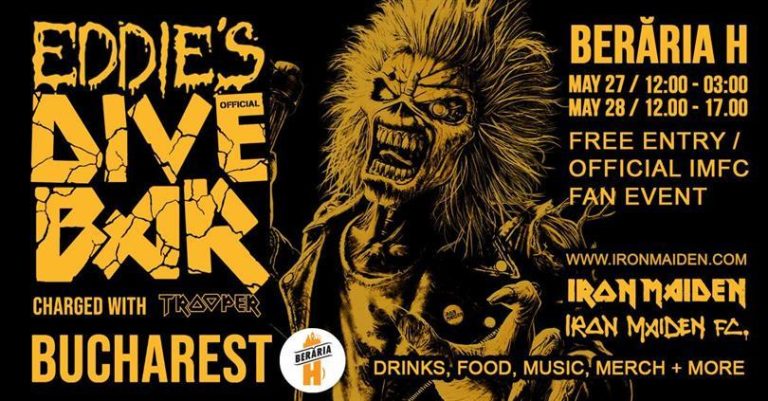 Eddie’s Dive Bar – Iron Maiden Fan Club Event @ Berăria H