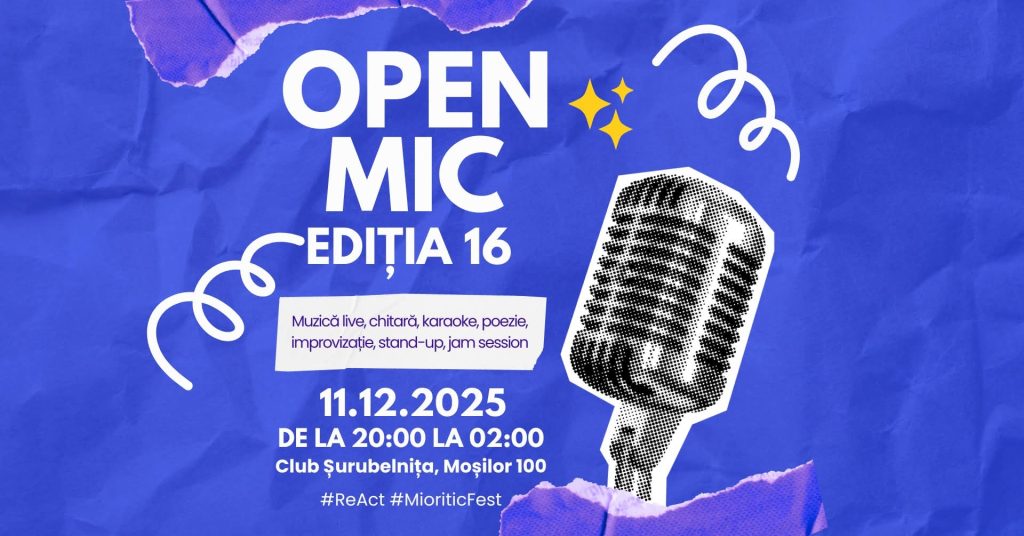 Open Mic @ Club Șurubelnița