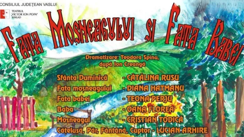 Fata babei și fata moșneagului