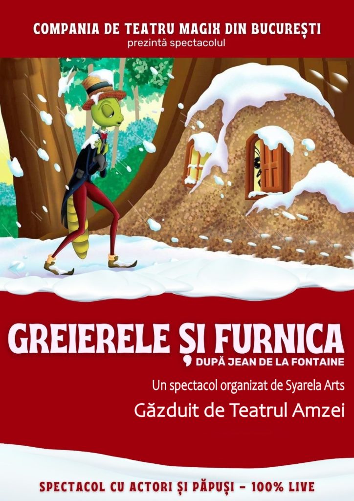 Greierele și Furnica @ Teatrul Amzei