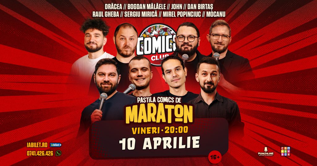 Maraton de Stand-up Comedy @ Comics Club