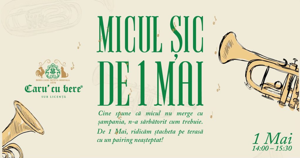 Micul Șic de 1 Mai: Champagne & mici @ Caru' cu bere