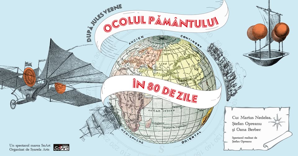Ocolul pământului în 80 zile @ Teatrul Amzei