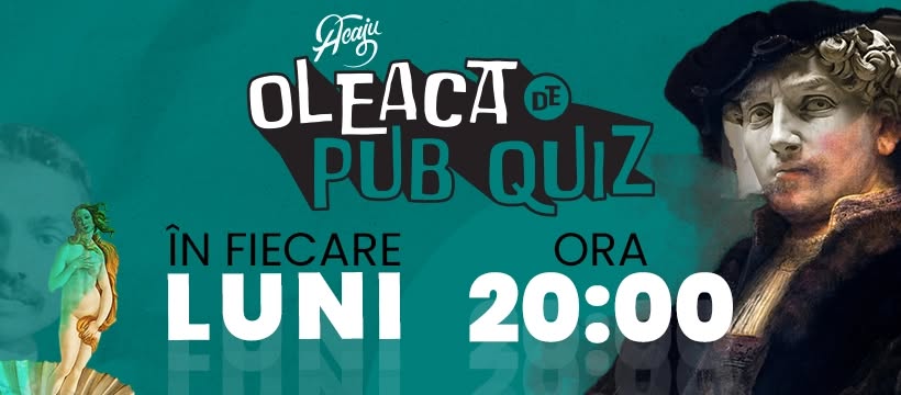 Oleacă de Pub Quiz @ Acaju