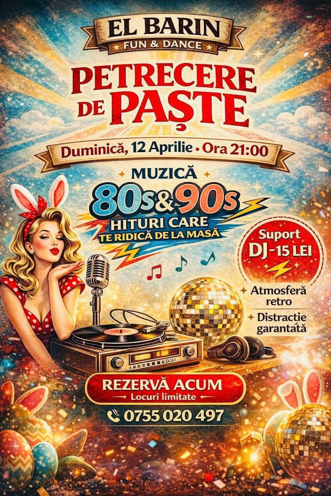 Retro-party muzica anilor "80-"90 @ El Barin