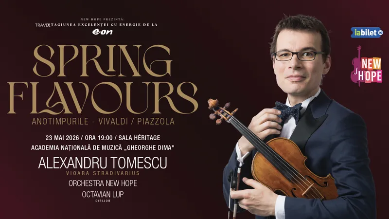 Spring Flavors – Alexandru Tomescu și vioara Stradivarius @ Academia Națională de Muzică „Gheorghe Dima” Cluj