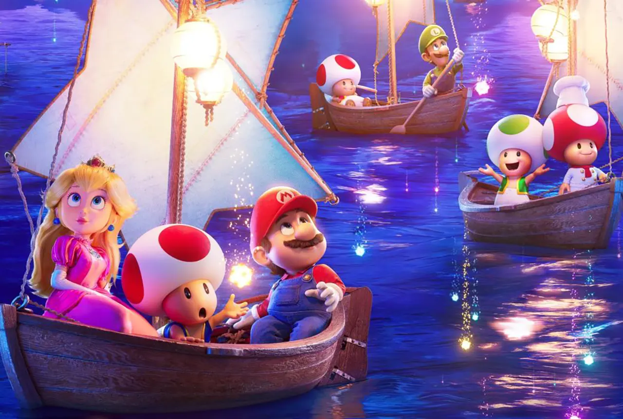 Super Mario Galaxia Filmul - instantaneu din film