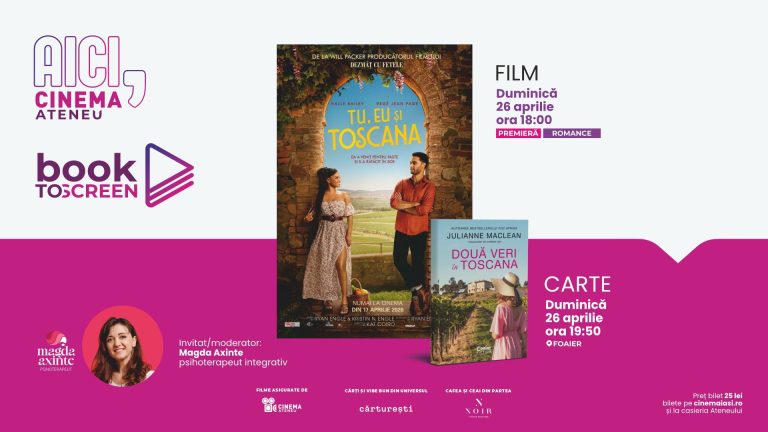 Tu, eu și Toscana / You, Me & Tuscany @ Cinema Ateneu