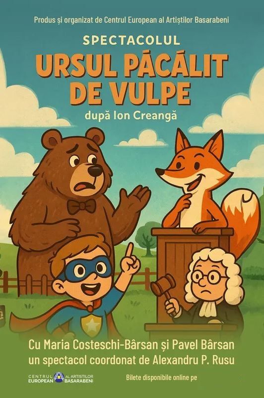 Ursul păcălit de vulpe @ Teatrul Amzei