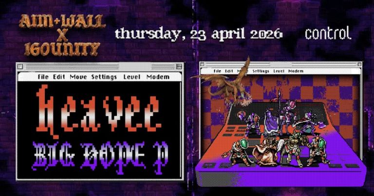 aim+wall x 160 UNITY: Heavee [US], Big Dope P [UK] @ Control Club