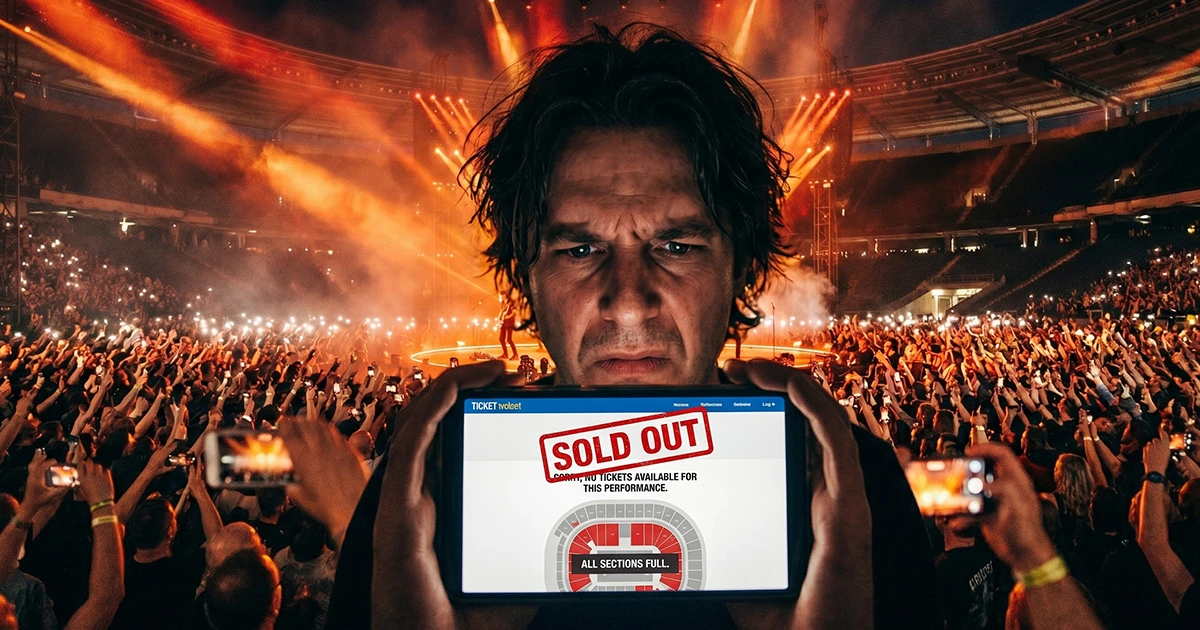bilete Metallica București 2026 sold out epuizate mesaj stoc terminat iaBilet