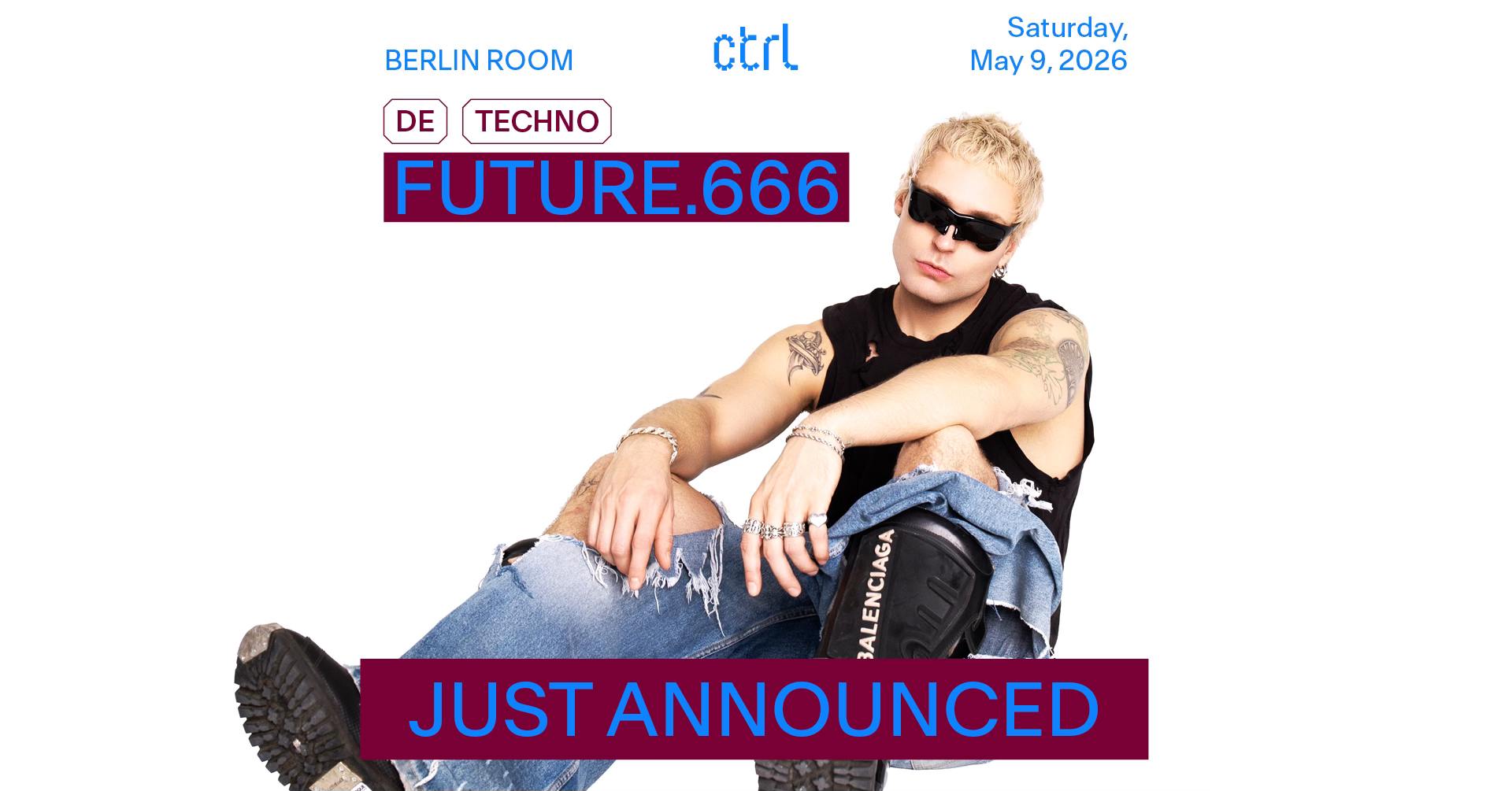 future.666 [DE] @ Control Club • Zile și Nopți