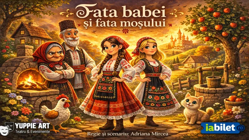 Fata babei și fata moșului