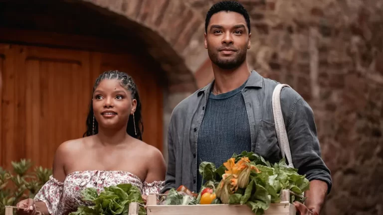 Tu, eu și toscana - imagine din film halle bailey si Regé-Jean Page