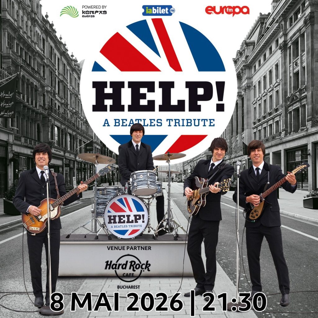 „Help!” în stil autentic Beatles – Tribute live @ Hard Rock Cafe