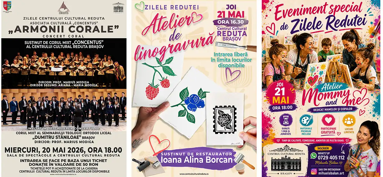 Zilele Redutei, o săptăm&acirc;nă dedicată artei, tradițiilor și dialogului cultural