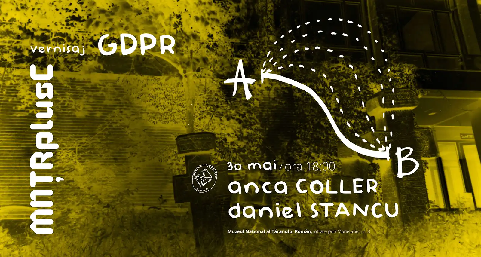 A…B , GDPR. Vernisaj: final de rezidență artistică Anca Coller și Daniel Stancu