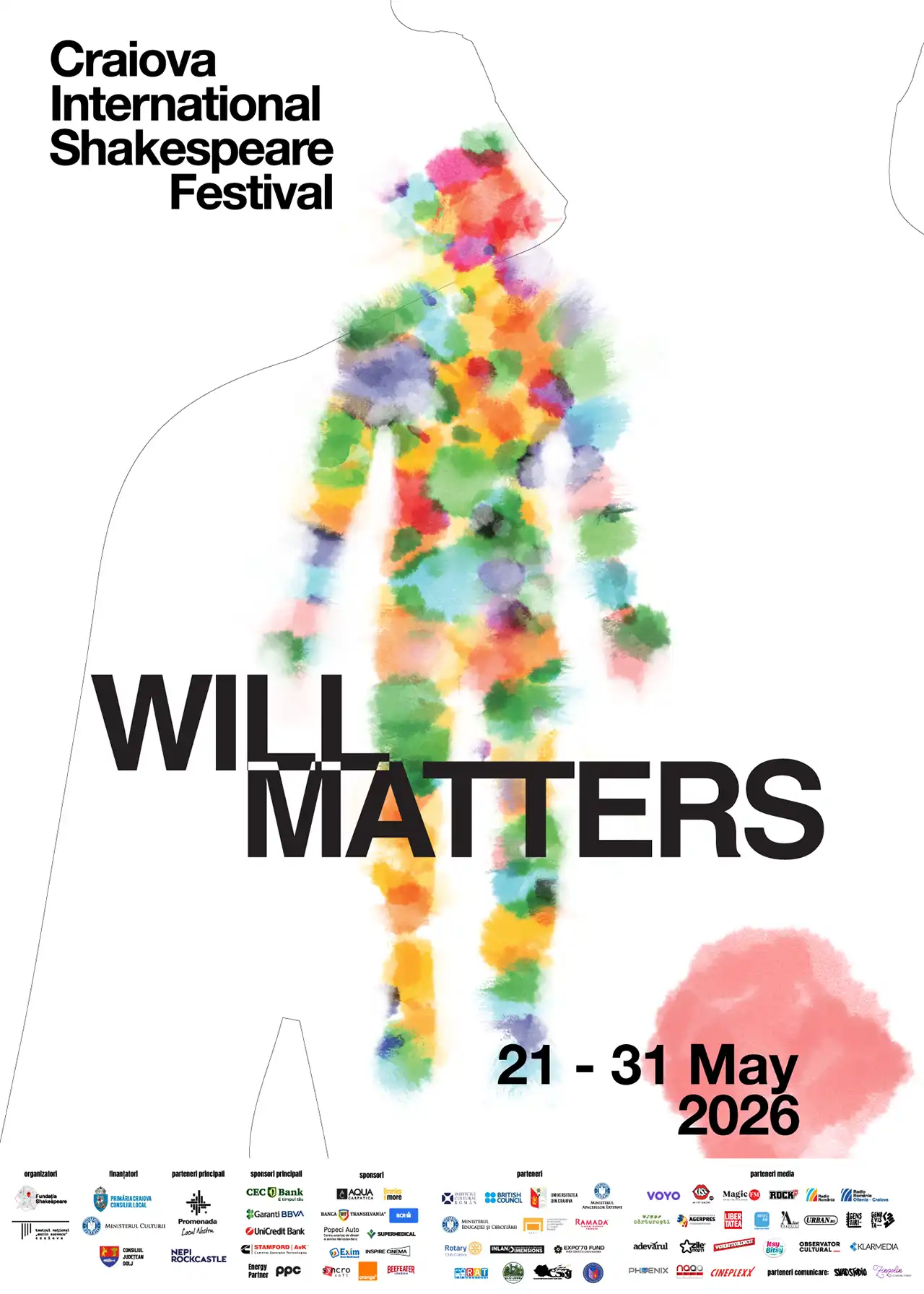 Festivalul Internațional Shakespeare 2026 schimbă harta Craiovei: spectacole gratuite în piețe, cartiere și localitățile metropolitane