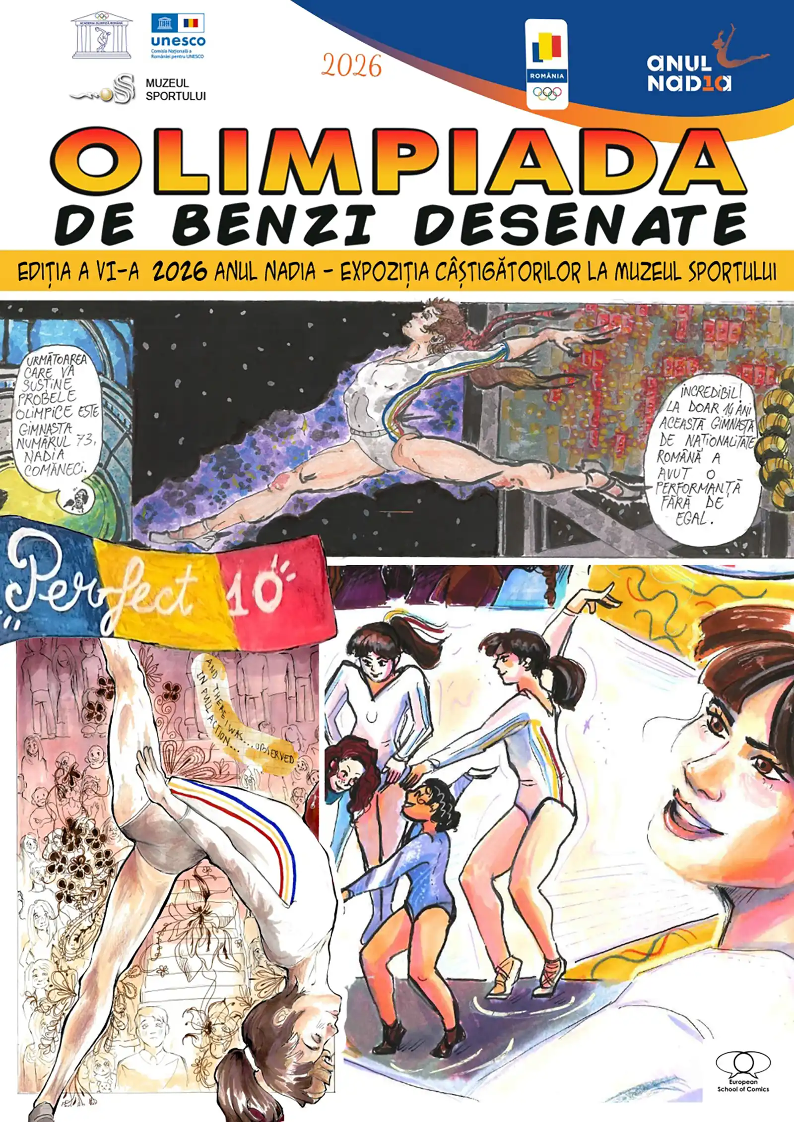 Cea de-a VI-a ediție a Olimpiadei de Benzi Desenate și-a desemnat câștigătorii