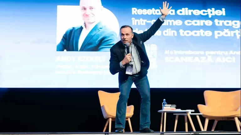 “Fii Stejar, Nu Broccoli” - Conferința cu Andy Szekely care te scoate din blocaj și te obligă să alegi