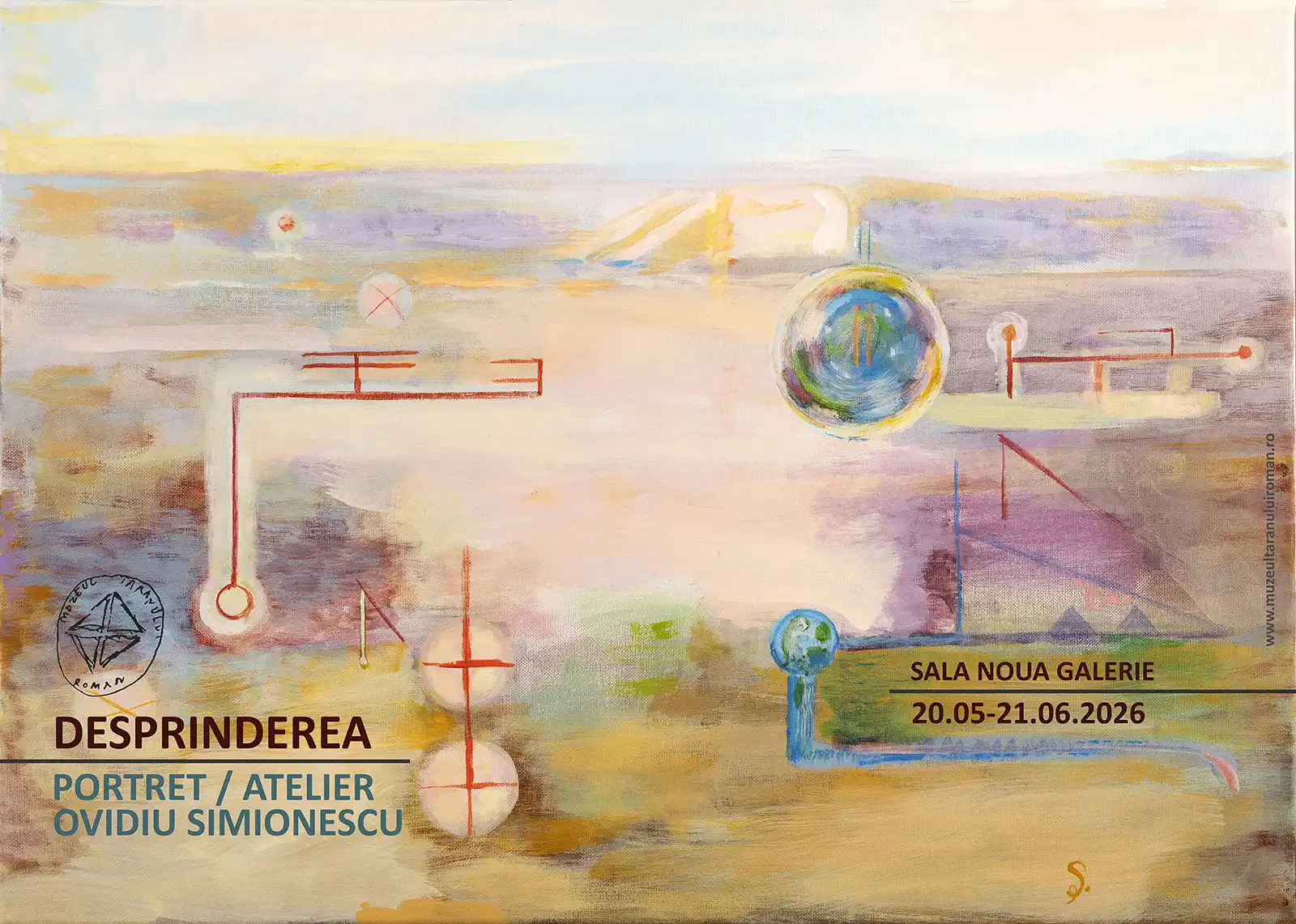 Desprinderea. Portret / atelier. Ovidiu Simionescu la Muzeul Național al Țăranului Român