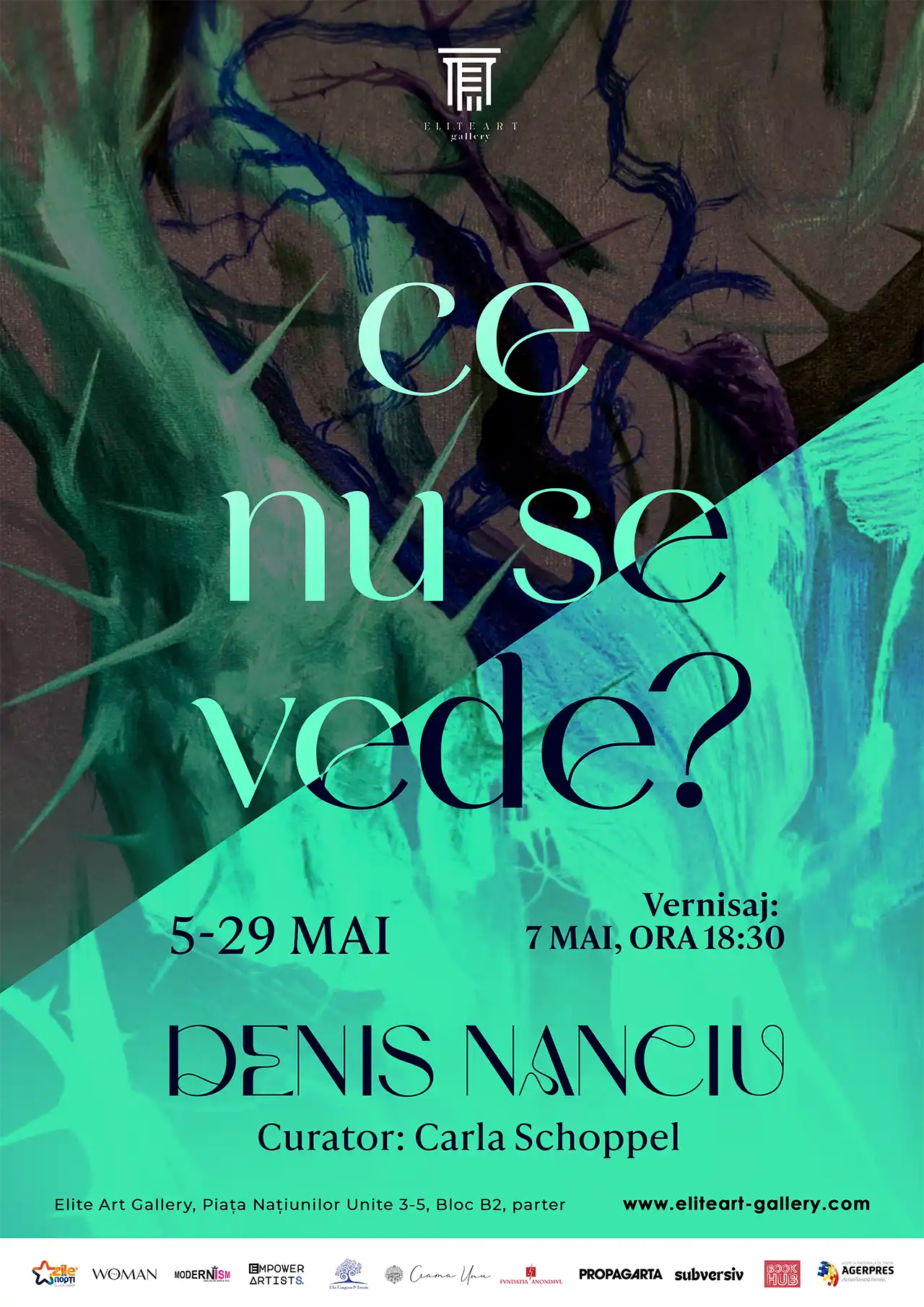 &nbsp;&bdquo;Ce nu se vede?&rdquo; &ndash; expoziție personală Denis Nanciu la Elite Art Gallery