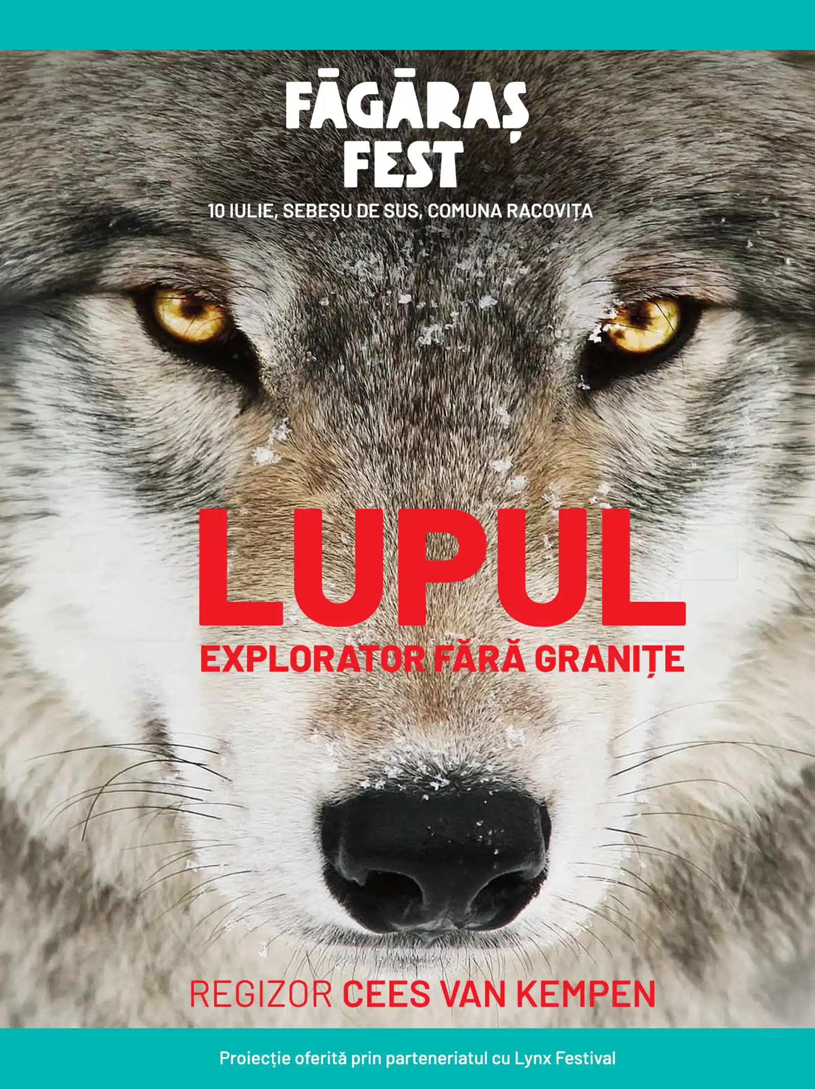 &bdquo;Wolf&rdquo;, documentarul multipremiat despre revenirea lupului &icirc;n Europa, ajunge la Făgăraș Fest 2026