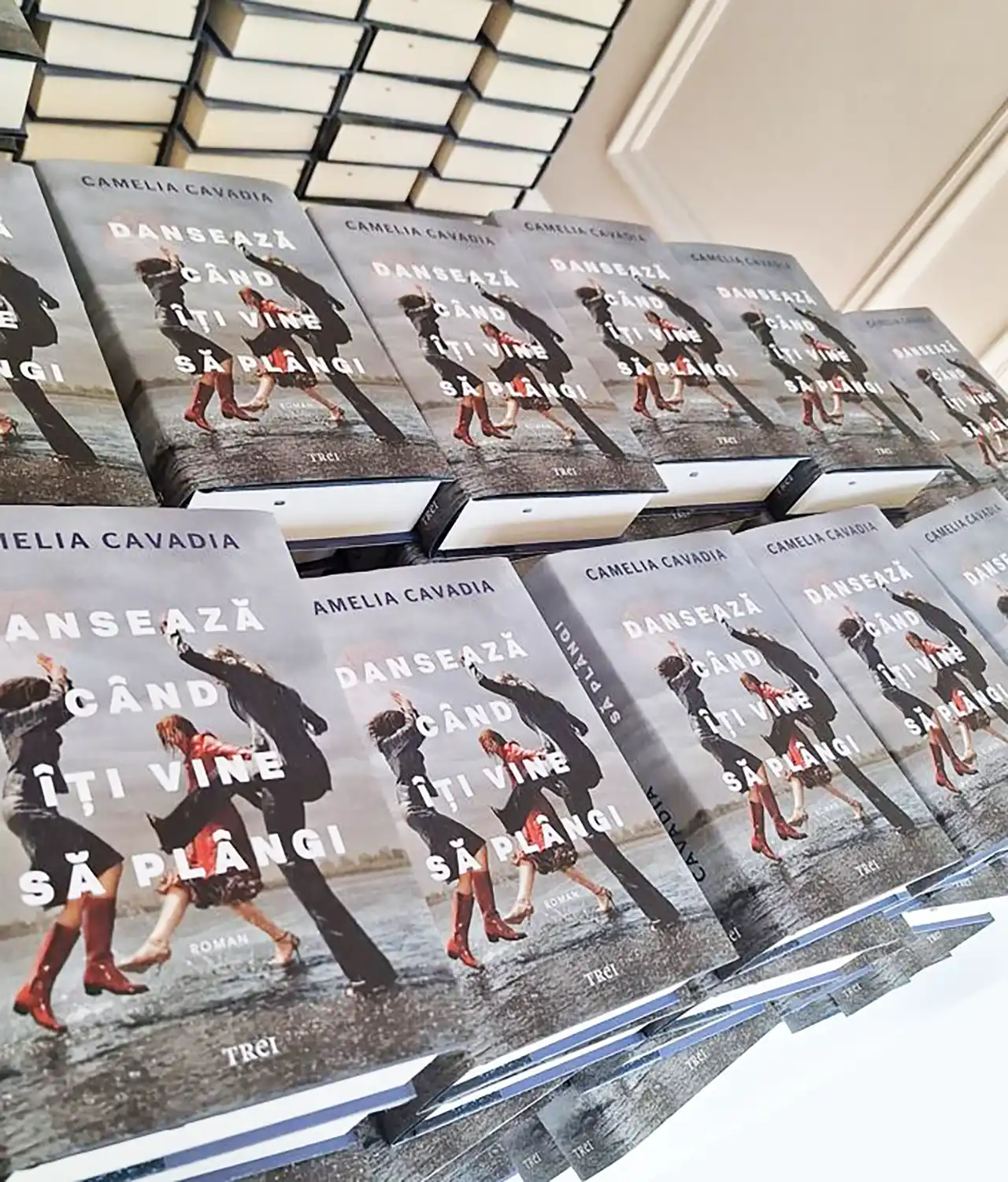 Editura Trei anunță lansarea romanului Dansează c&acirc;nd &icirc;ți vine să pl&acirc;ngi, de Camelia Cavadia, un roman despre prietenie și pierdere