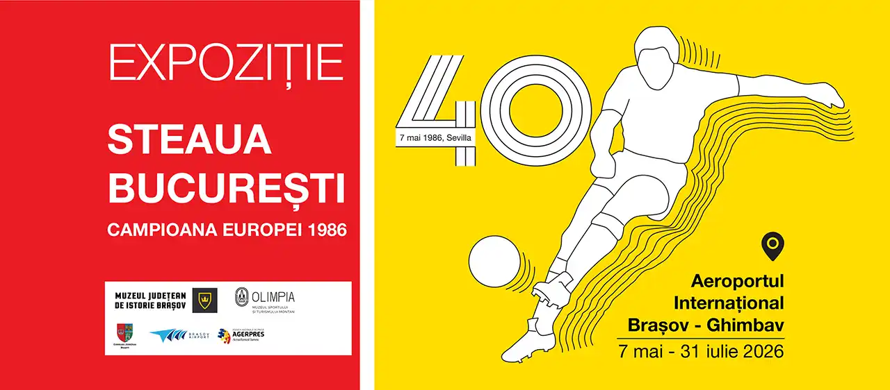 Istoria Stelei ne dă aripi! Steaua București &icirc;n Aeroportul Internațional Brașov!