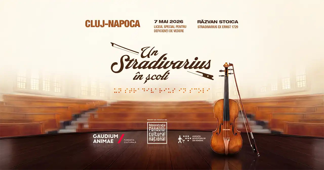 &bdquo;Un Stradivarius &icirc;n școli&rdquo; &ndash; Ediția specială&nbsp;ajunge la Cluj Napoca