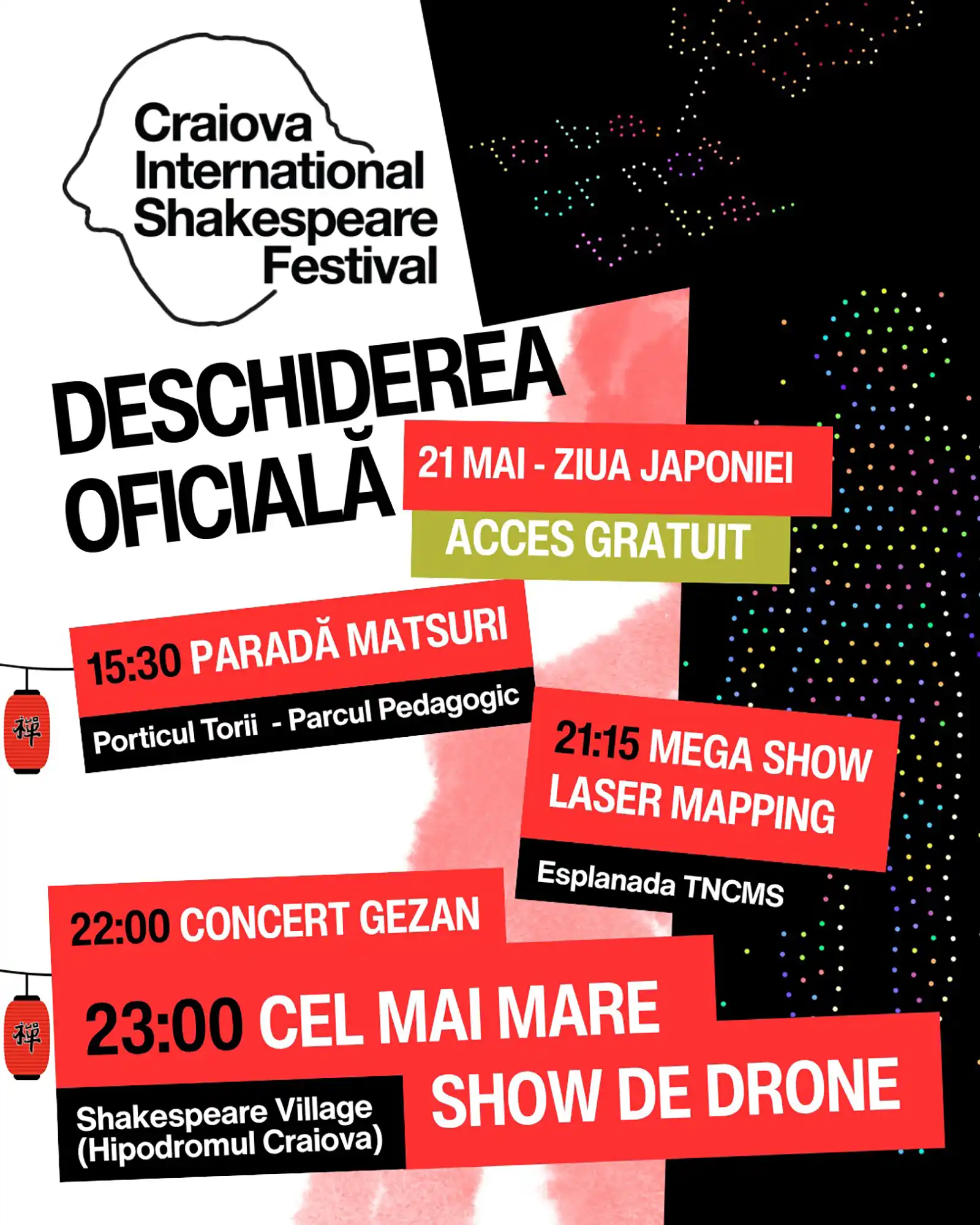 Începe Festivalul Internațional Shakespeare Craiova 2026!