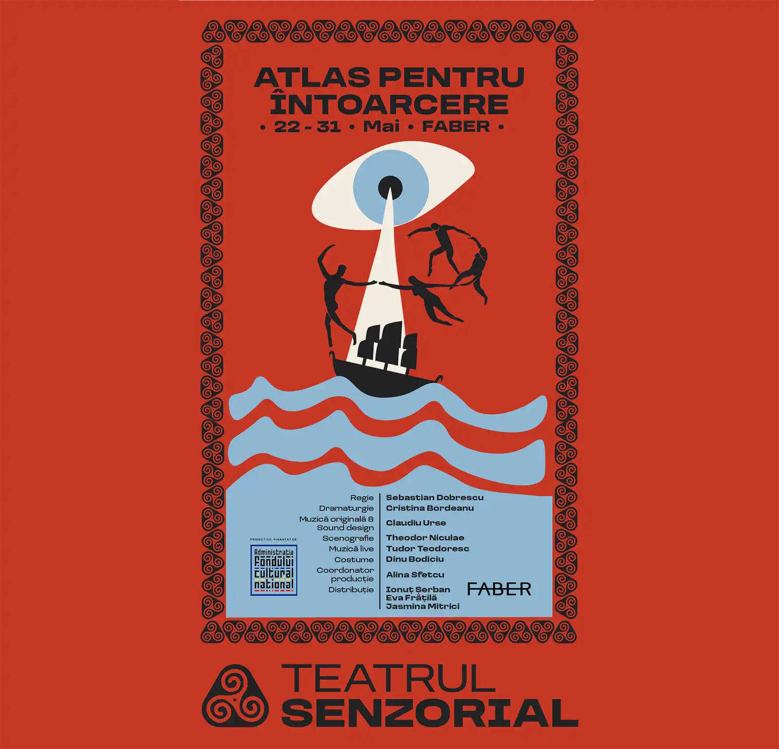 Teatrul Senzorial propune un spectacol cum nu ai mai văzut până acum: „Atlas pentru întoarcere" invită publicul înăuntrul Odiseei lui Homer
