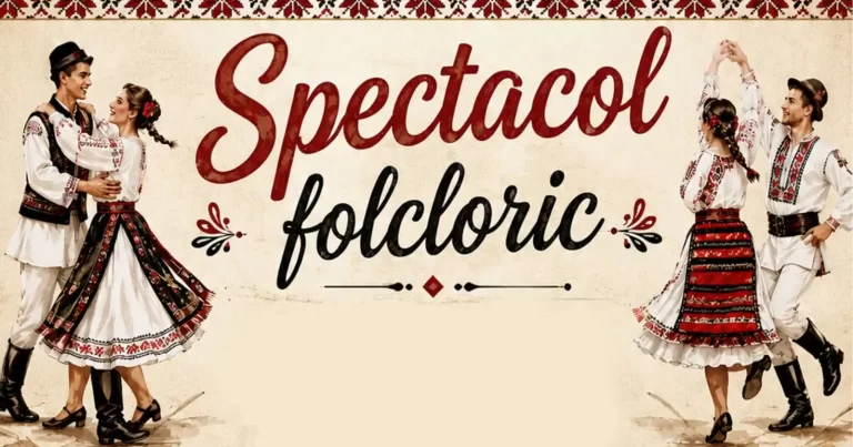 Spectacol folcloric pe data de 29 mai 2026, ora 17:00