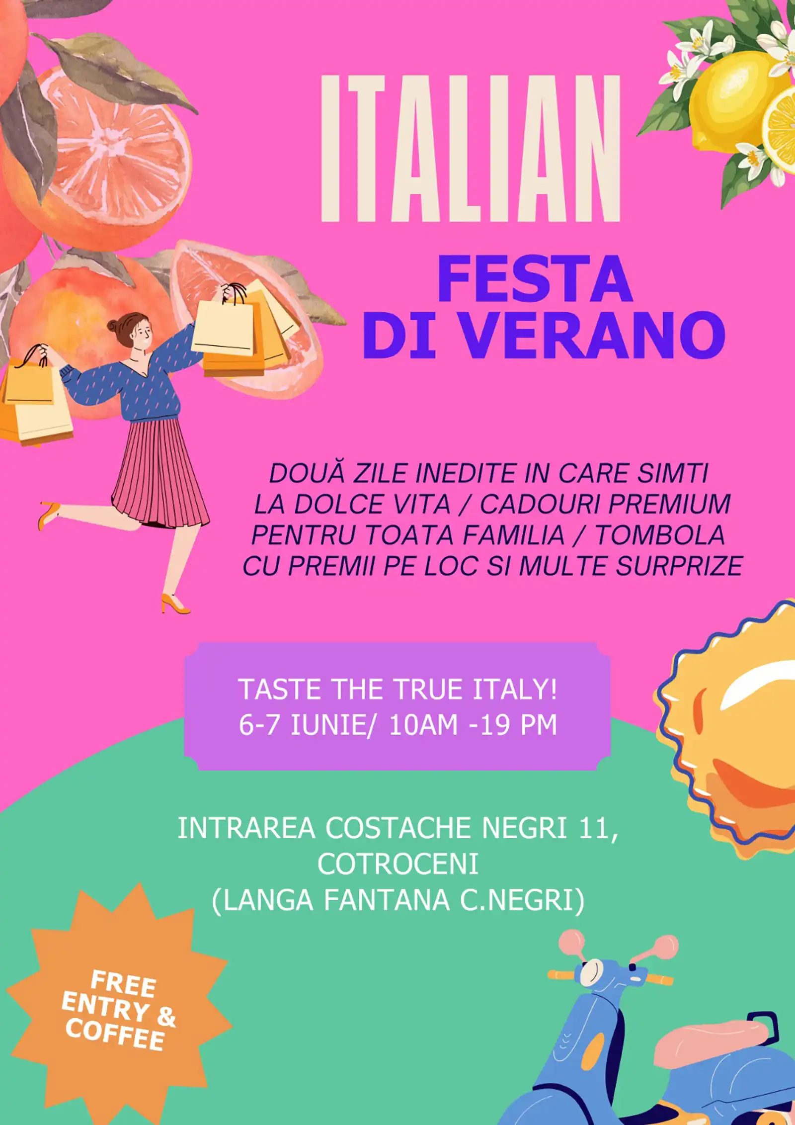 Italian Festa di Verano @ Cotroceni