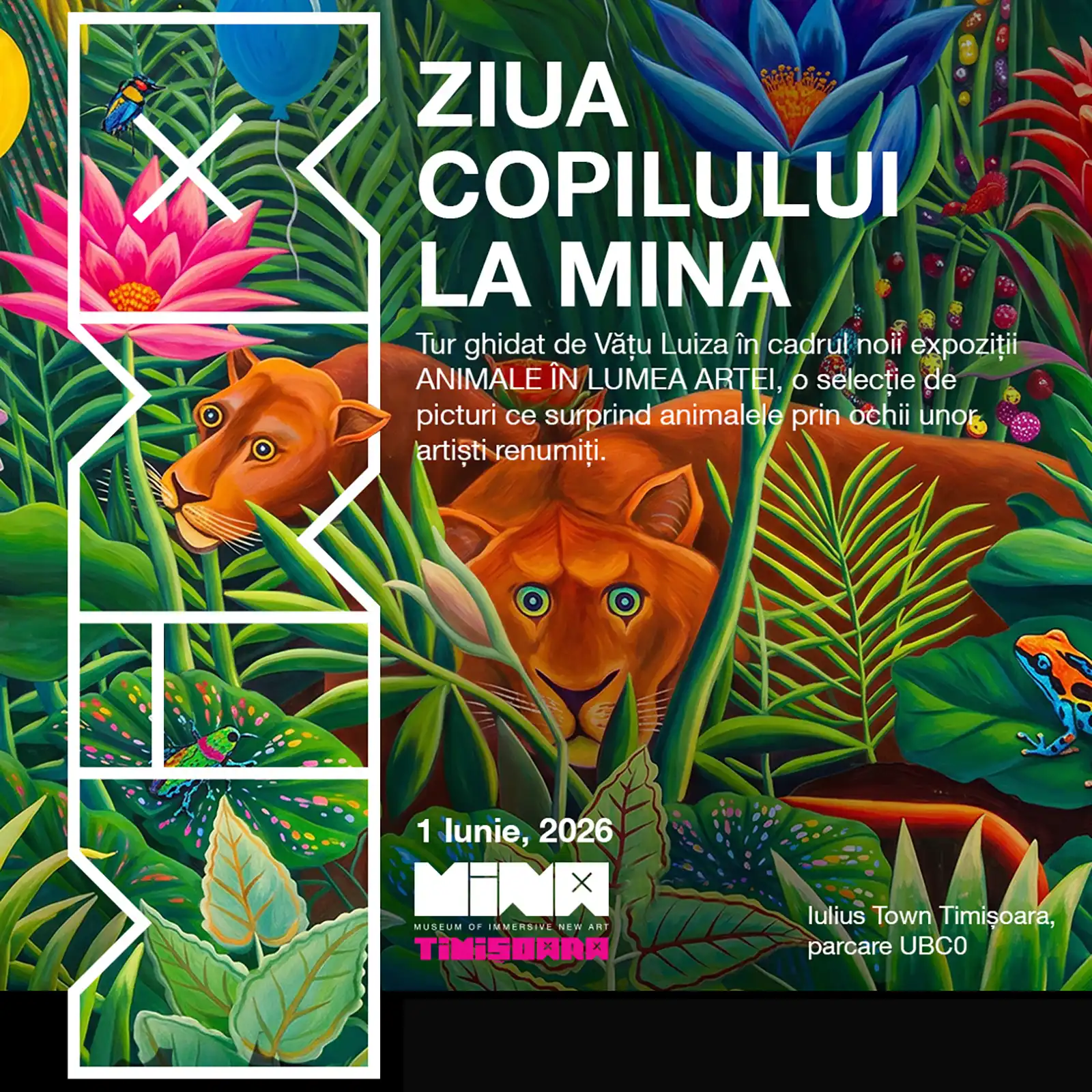MINA sărbătorește Ziua Copilului: 1 iunie aduce experiențe inedite pentru cei mici