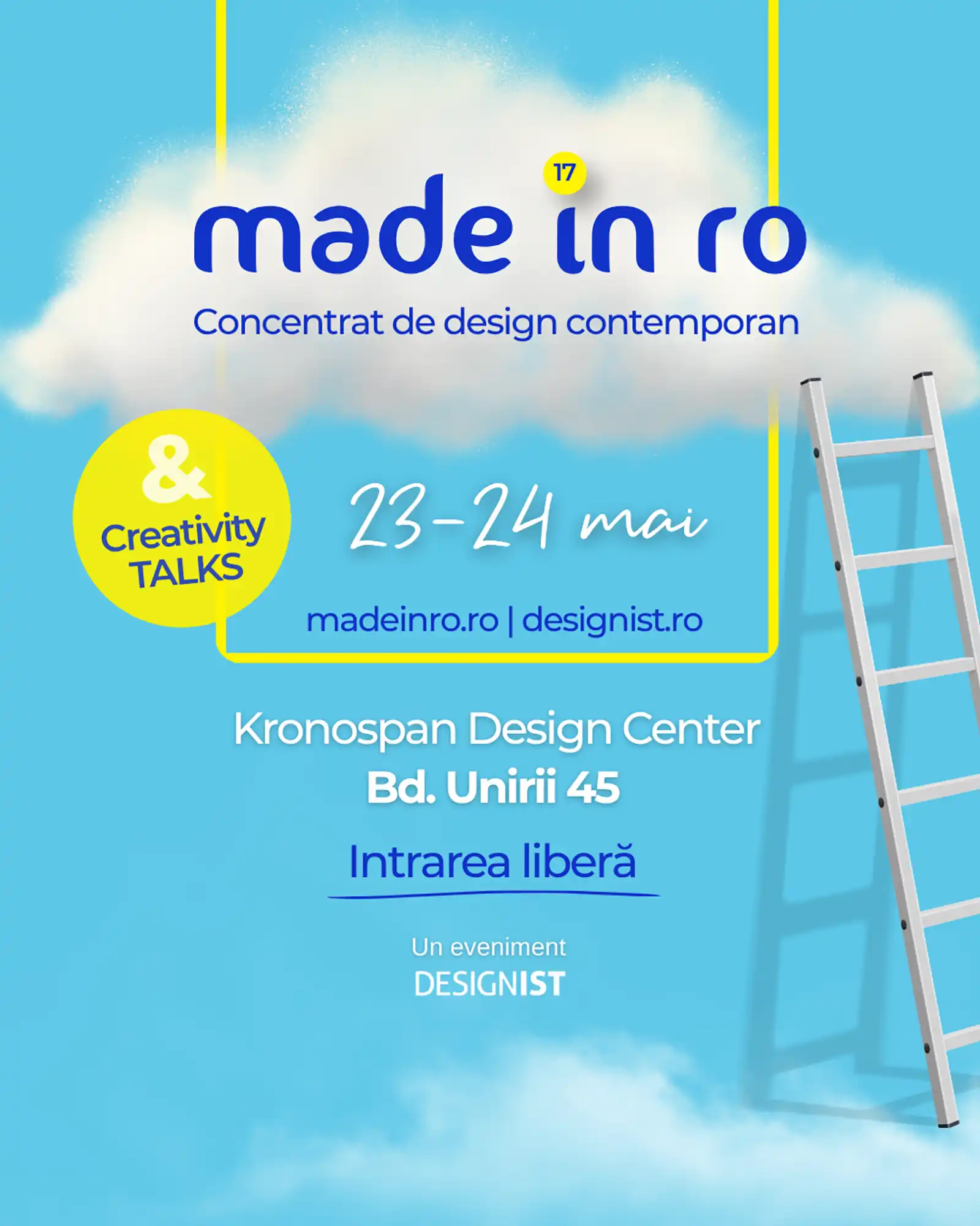 Evenimentul de design contemporan Made in RO revine cu o nouă ediție într-un spațiu deosebit, pe 23-24 mai