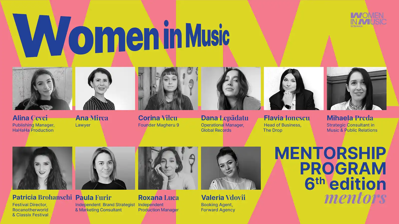 O nouă generație de femei în music business: A început Women in Music Mentorship Program