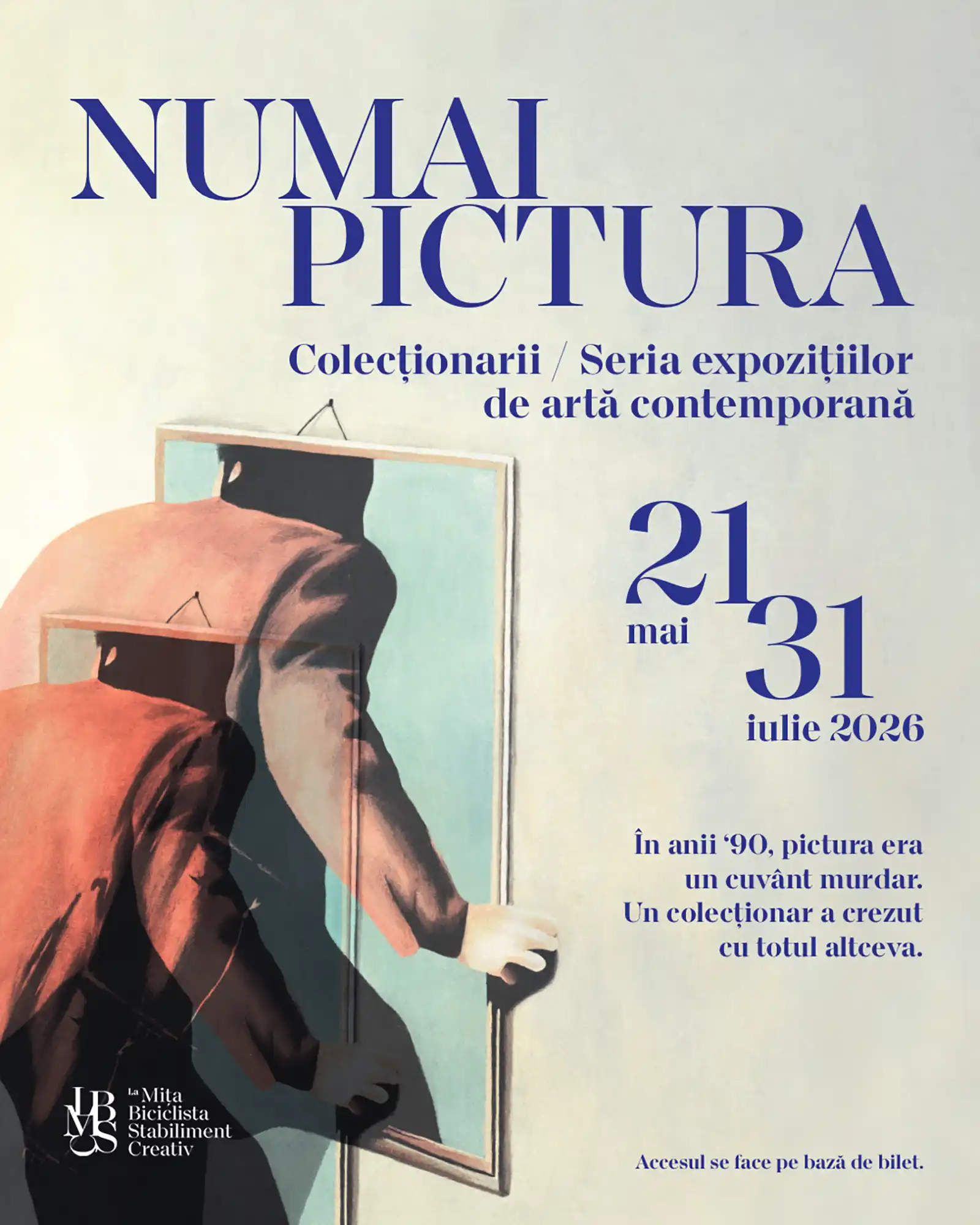 La Mița Biciclista lansează „Colecționarii", prima serie de expoziții de artă contemporană din istoria casei