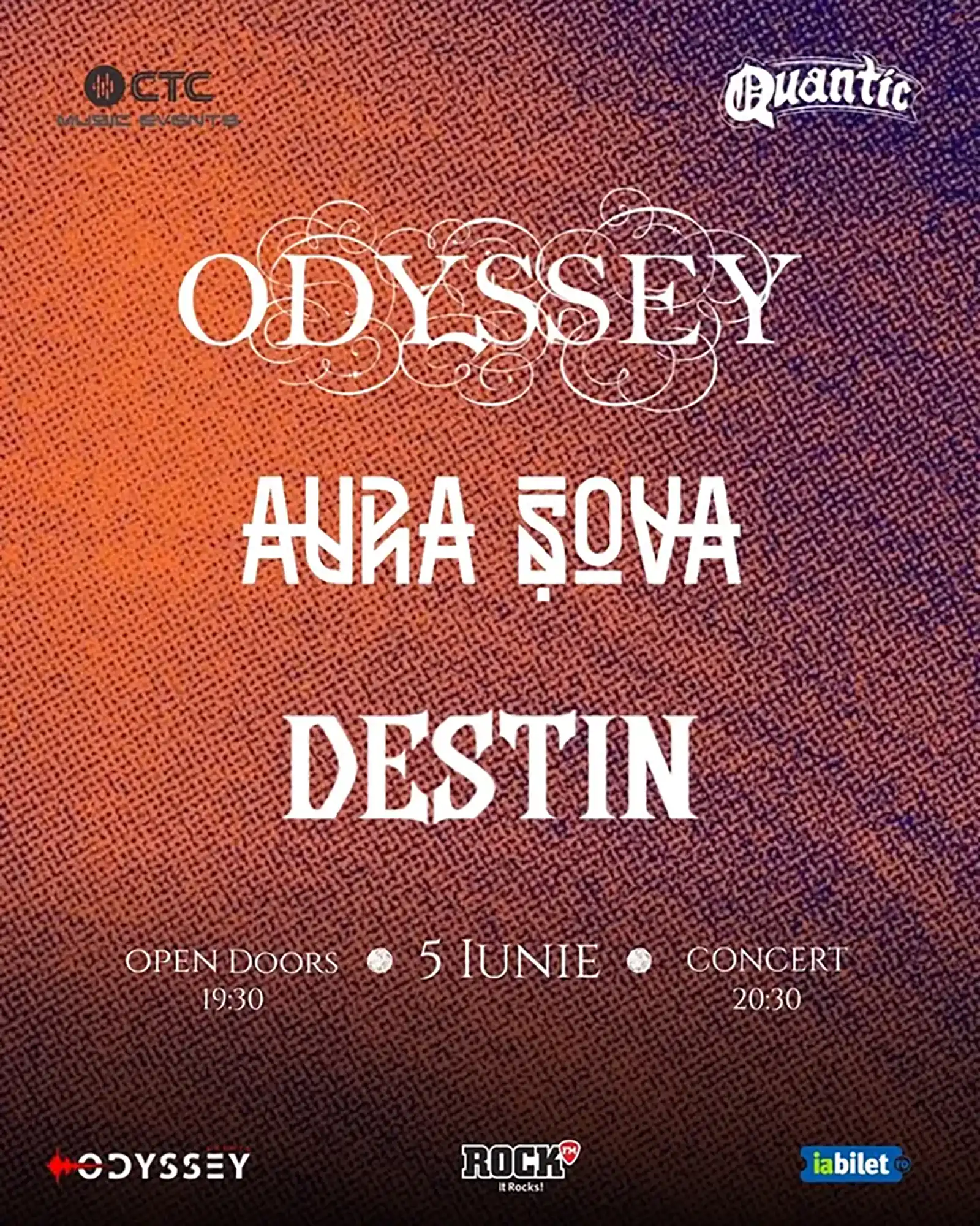 Odyssey, Aura Șova & Destin – Club Quantic, București