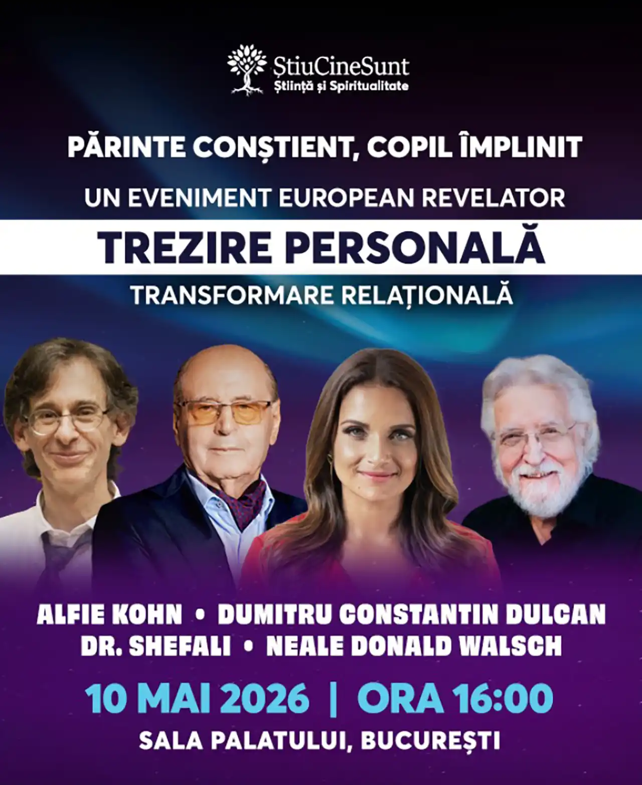 Conferința &bdquo;Părinte conștient, copil &icirc;mplinit&rdquo; &ndash; un apel la transformarea profundă a relației părinte&ndash;copil&nbsp;și la sănătatea emoțională a noii generații&nbsp;