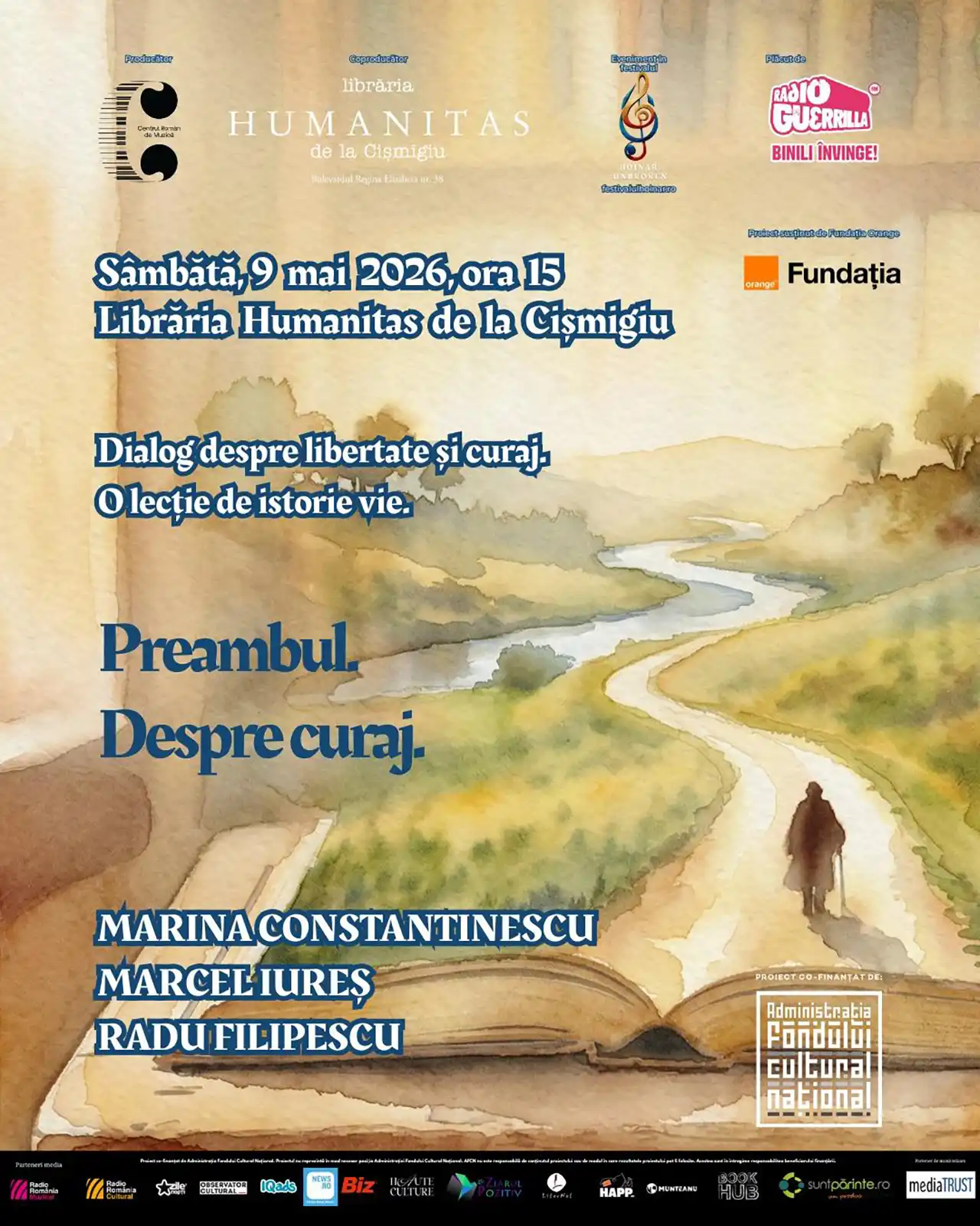 Hoinar.Unbroken - &nbsp;De la dialoguri despre reziliență la &bdquo;Șoapte&rdquo; muzicale și lecții de pian sub cerul liber